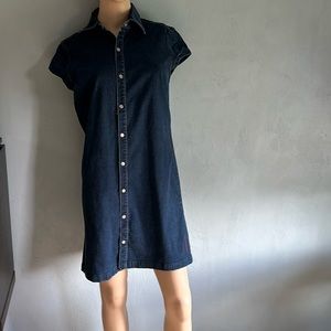 Jean dress Size 6 Calvin Klein